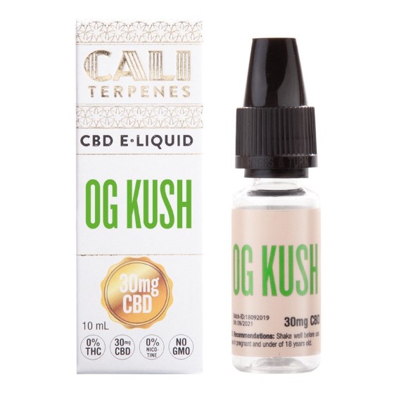 OG Kush Cali Terpenese e-liguid s CBD